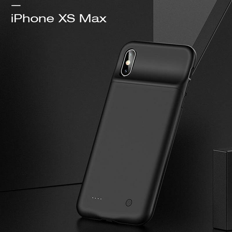 Coque iPhone Xs Max avec batterie portable intégrée 4000MaH