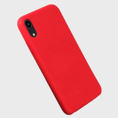 coque-releve-en-silicone-pour-iphone-xr-rouge