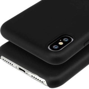 presentation-coque-silicone-noir-iphone-xs-max-soft-touch-protection